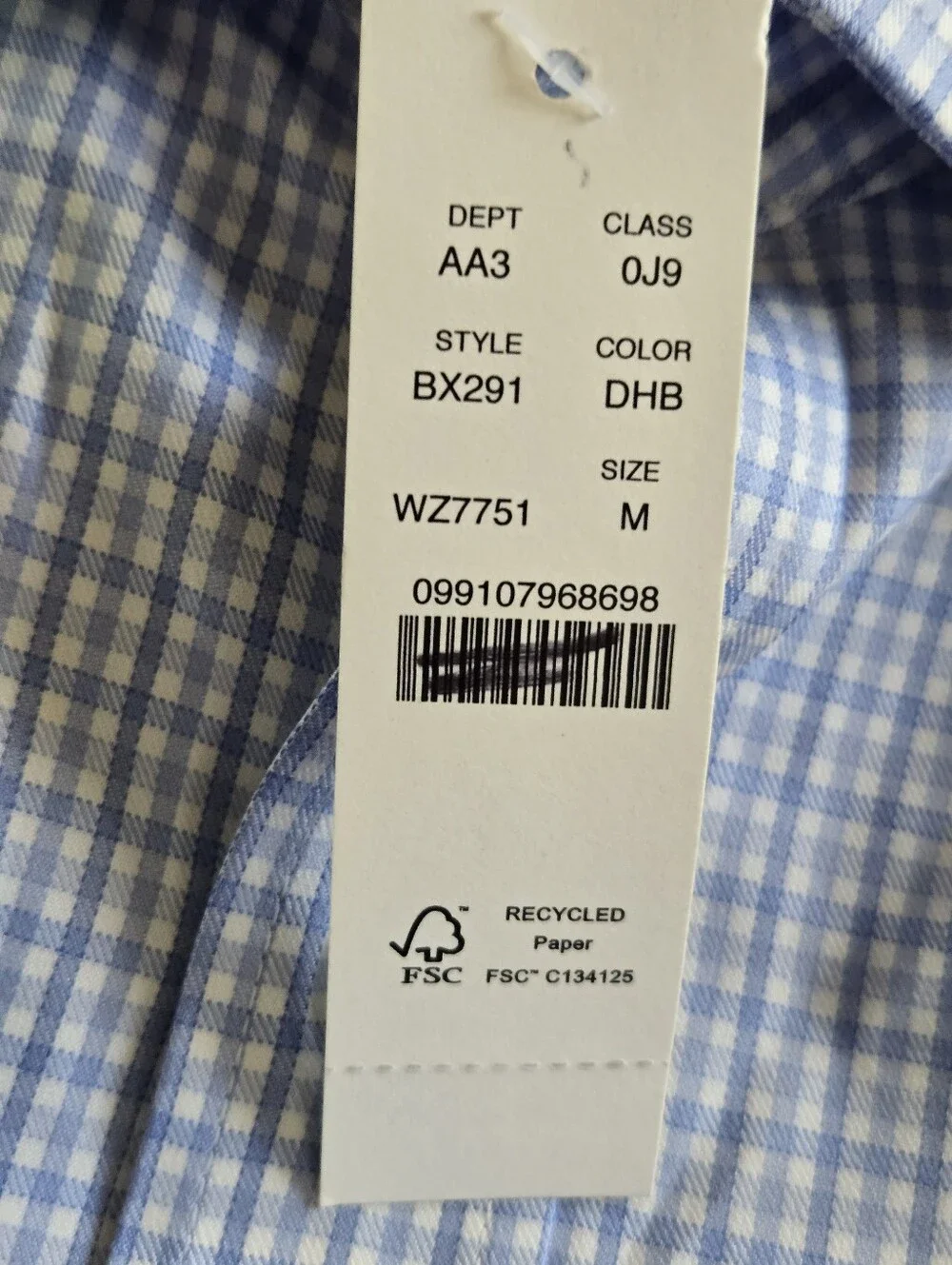 Nwt J. Crew Bowery Performance Stretch Dress Shirt Size Medium